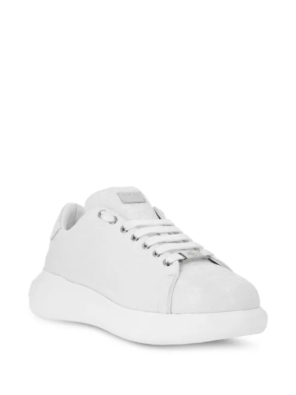 Philipp Plein モノグラム スニーカー | ホワイト | FARFETCH JP
