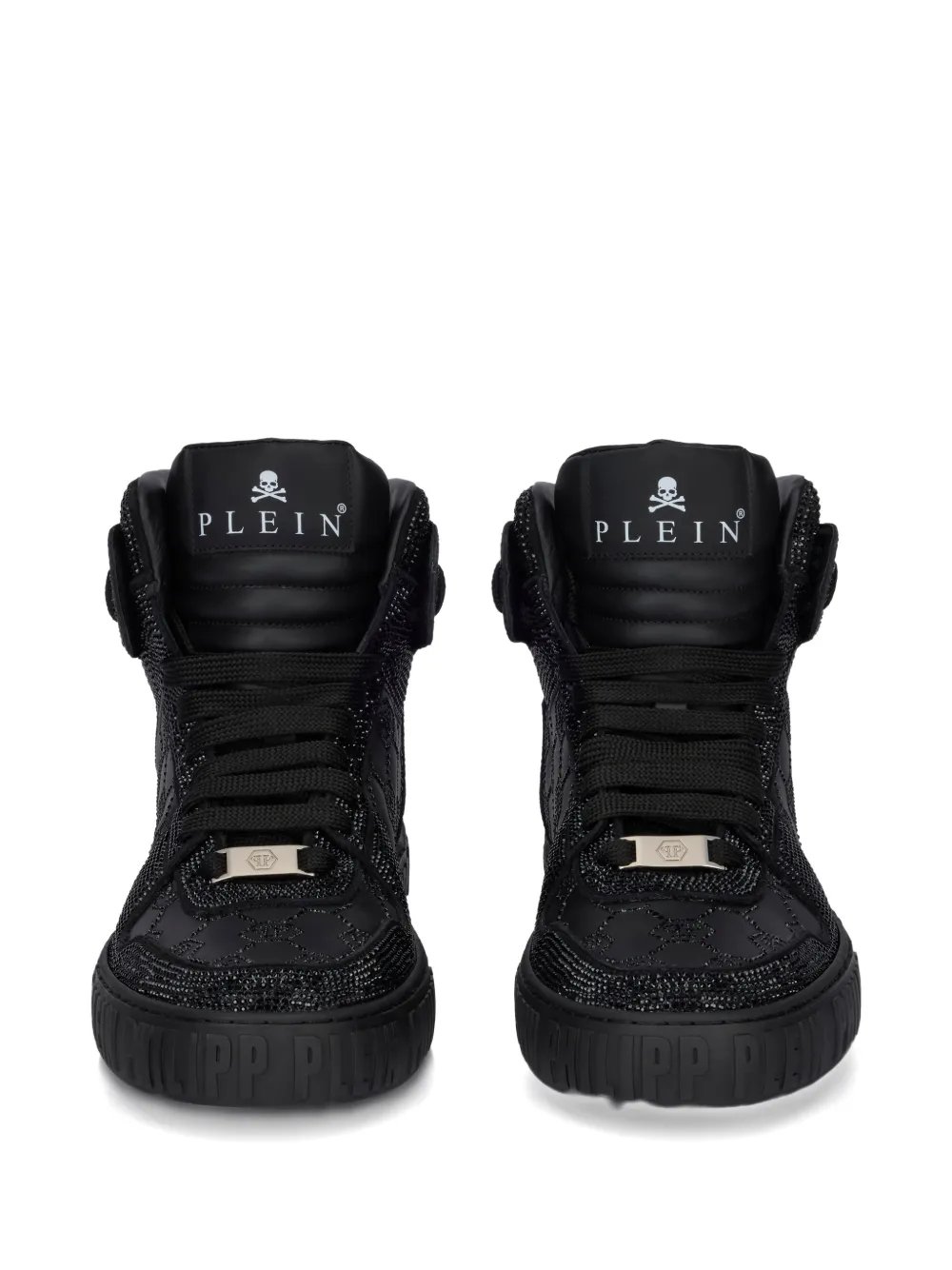Philipp Plein Carson monogram sneakers Zwart