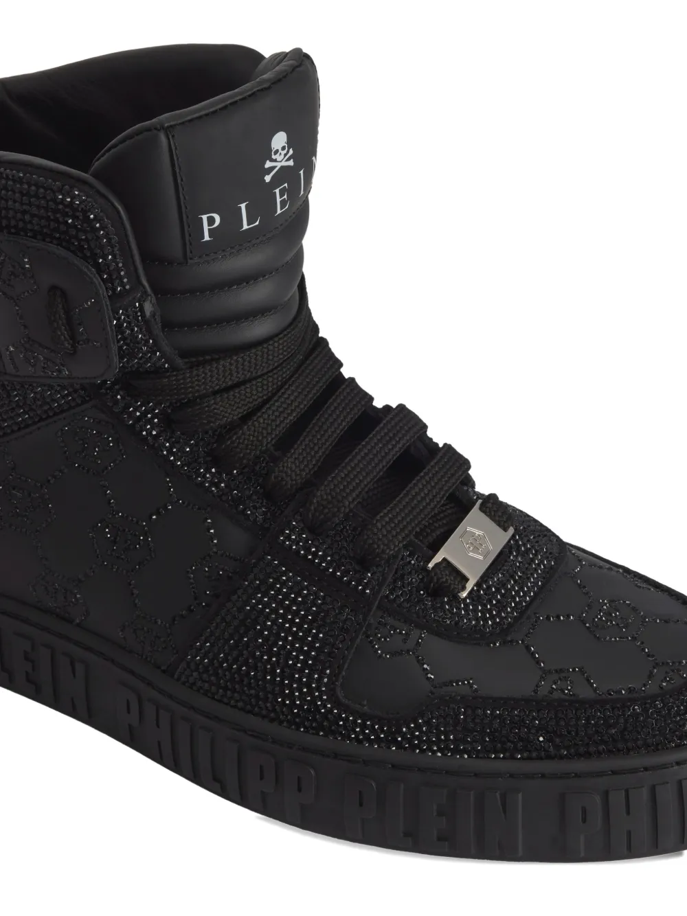 Philipp Plein Carson monogram sneakers Zwart