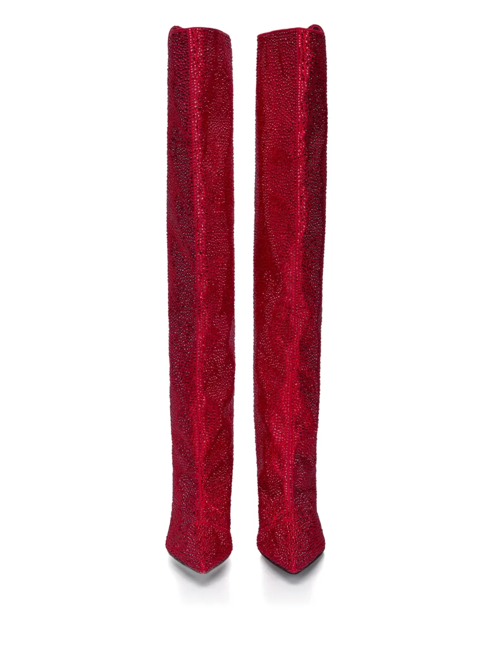 Philipp Plein Laarzen verfraaid met stras Rood