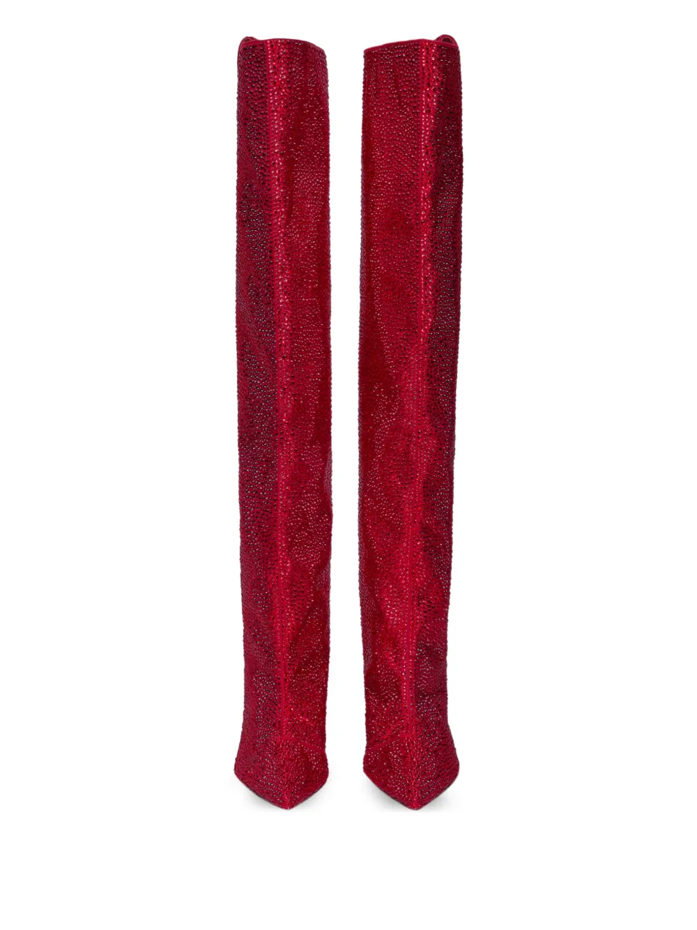  Philipp Plein Botas Con Apliques De Strass - Rojo 