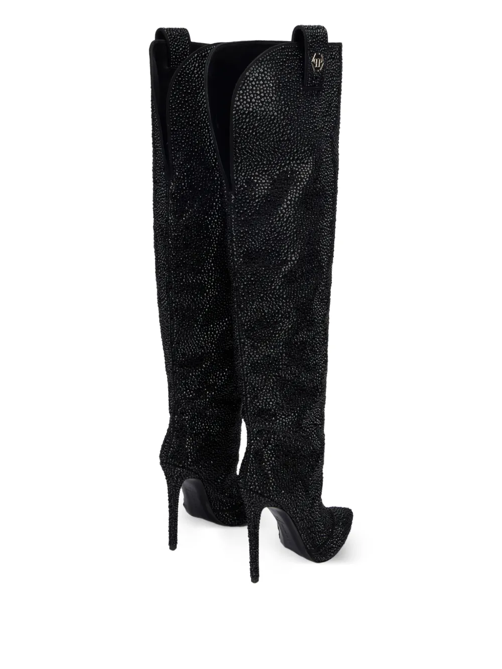 120mm strass hexagon boots