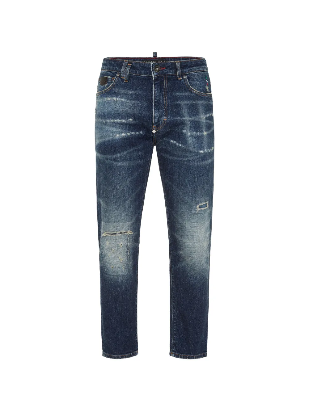 Philipp Plein straight-leg jeans - Blu