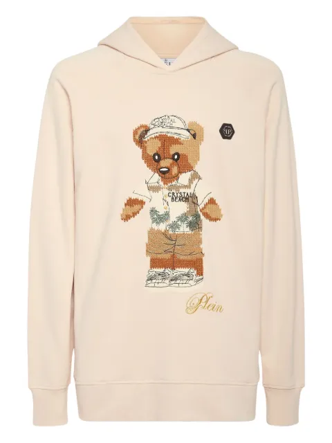 Philipp Plein teddy bear-motif hoodie