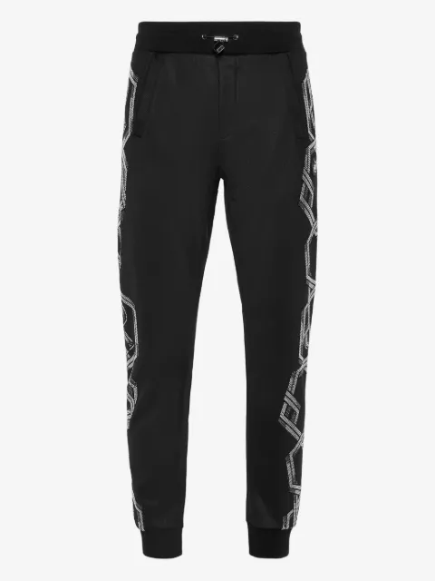 Philipp Plein chain-print joggers