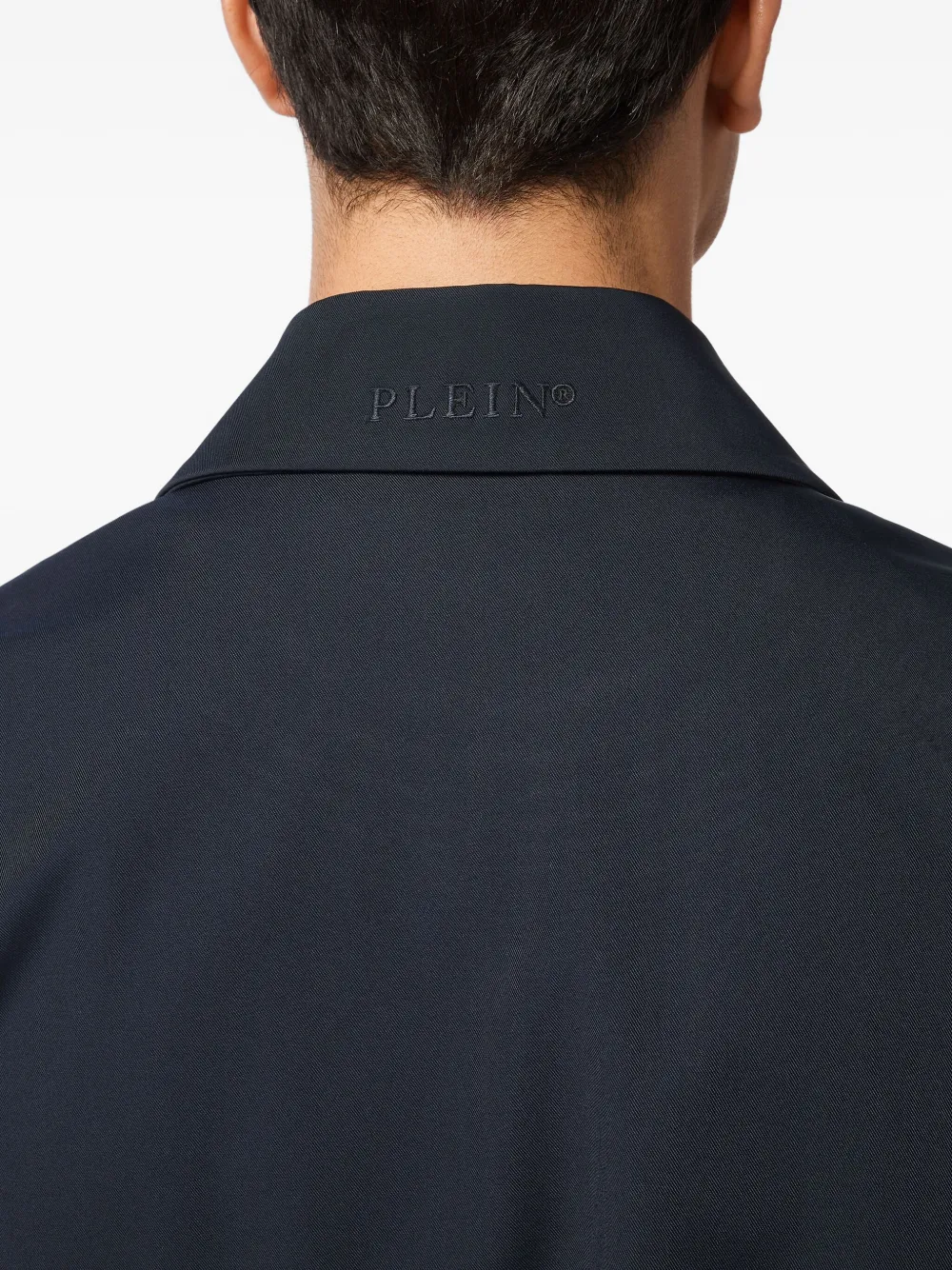 Philipp Plein Jack met logoplakkaat Blauw
