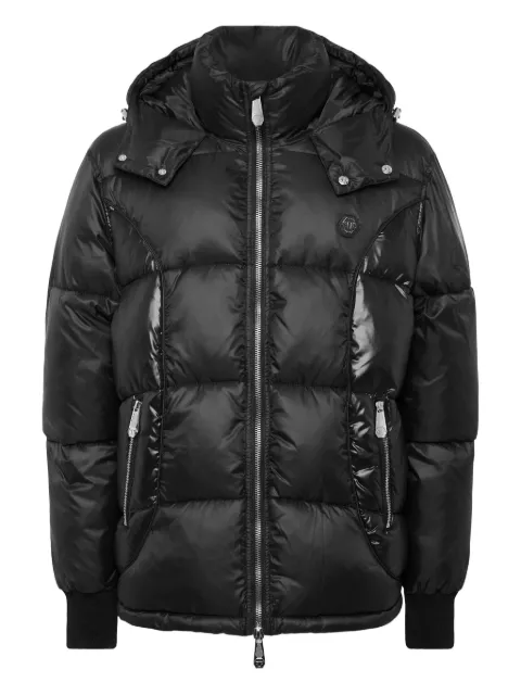 Philipp Plein hooded puffer jacket
