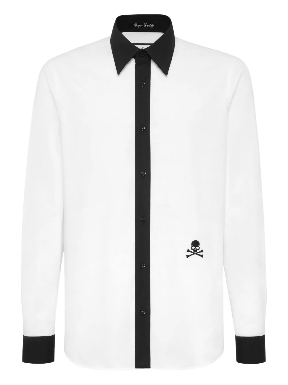 Philipp Plein camisa Sugar Daddy con botones | blanco | Image 1