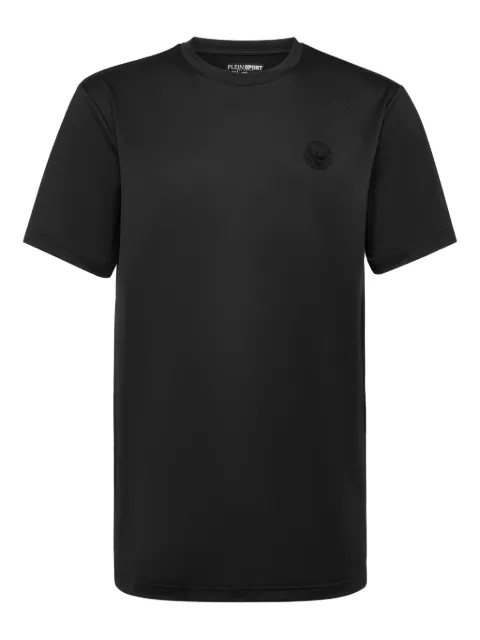 Plein Sport perforated logo-plaque t-shirt