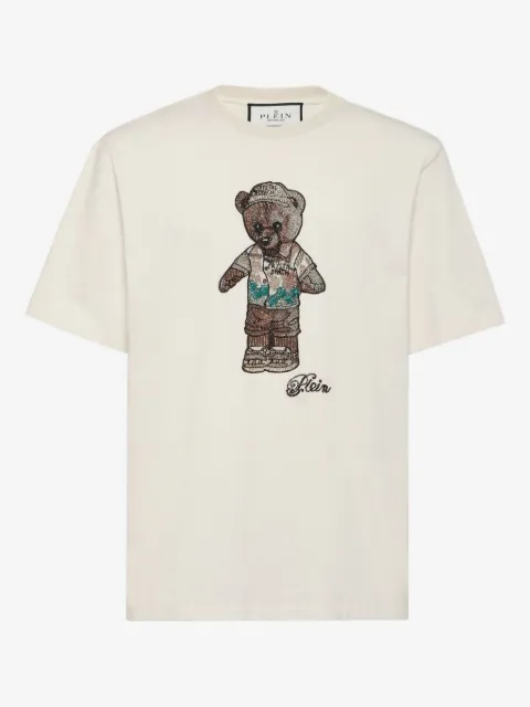 Philipp Plein playera con motivo Teddy Bear