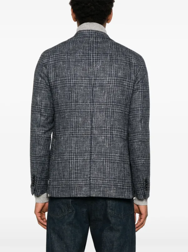 TAGLIATORE チェック ジャケット　新品同様 Tagliatore チェック ジャケット | ブルー | FARFETCH JP