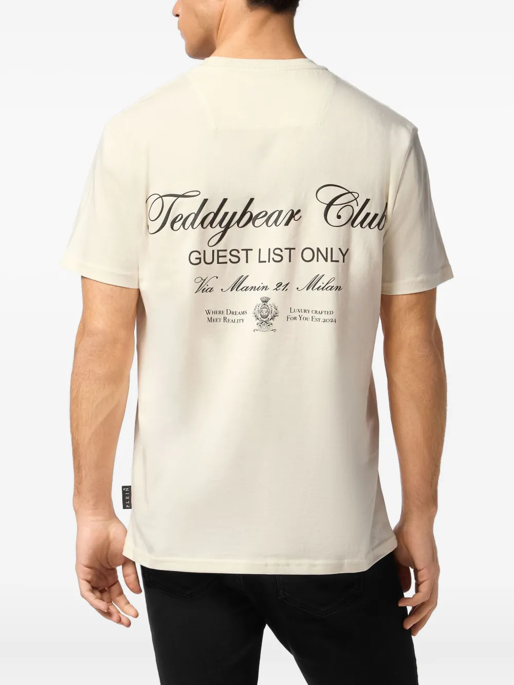 Philipp Plein T-shirt met teddybeerprint Wit