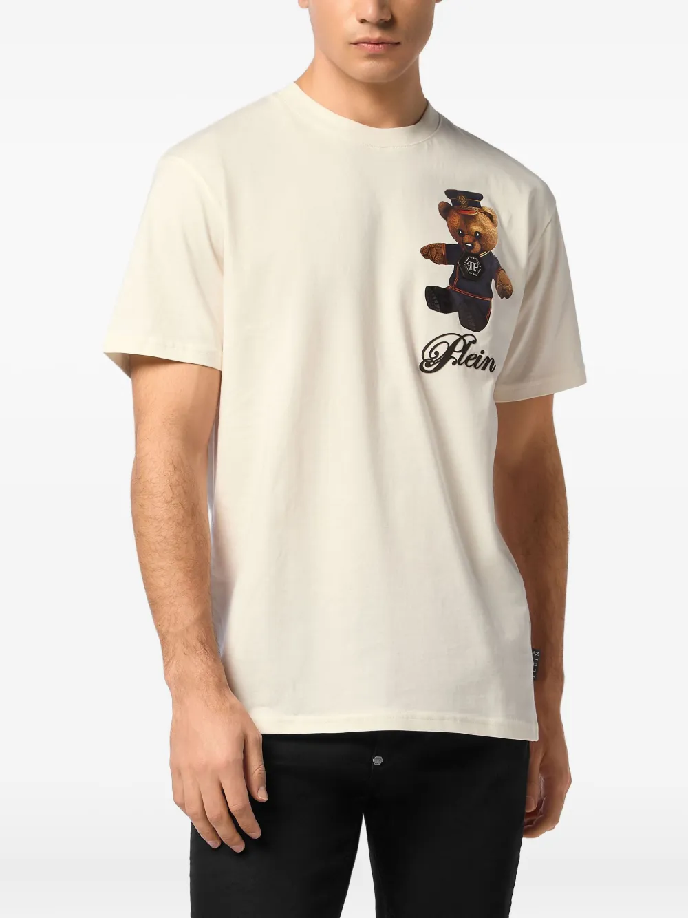 Philipp Plein T-shirt met teddybeerprint Wit