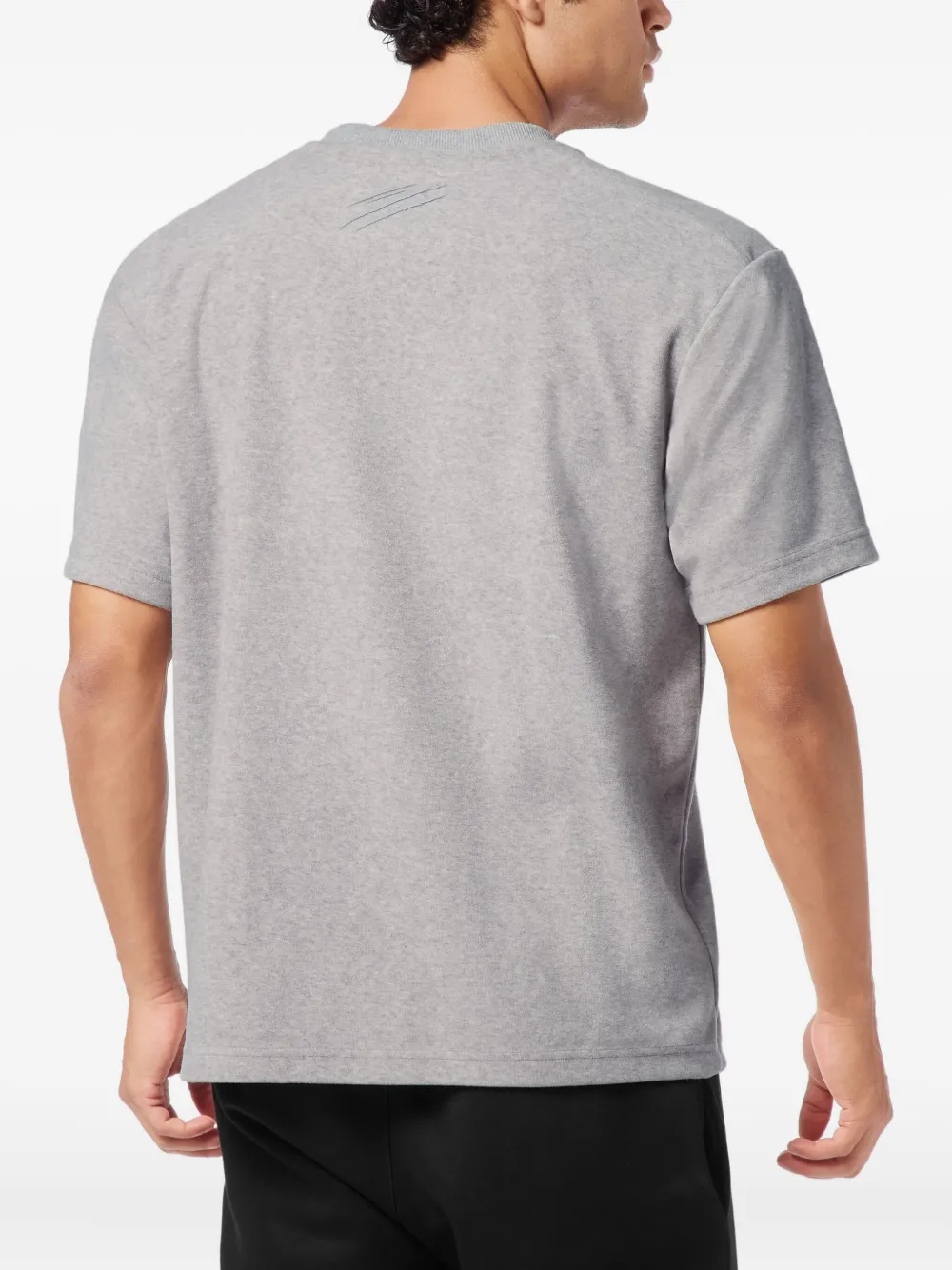 Plein Sport T-shirt met logopatch Grijs