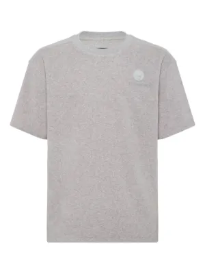 Letuwj – Maglietta Uomo Cotone Grigio – Girocollo, Taglie Asiatiche (XXL)