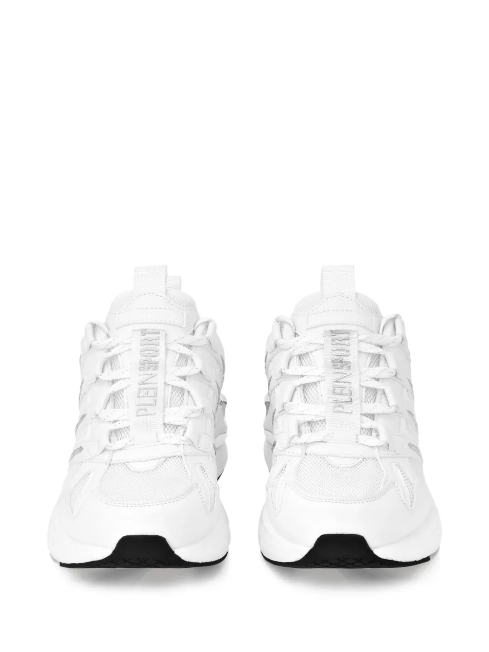 Plein Sport Sneakers met metallic detail Wit