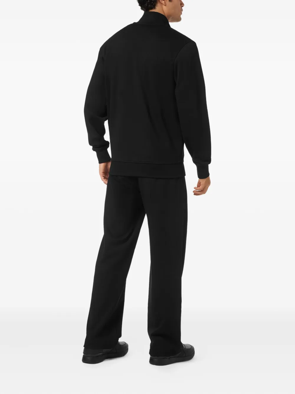 Logo-Plaque Zip-Up Sweatshirt