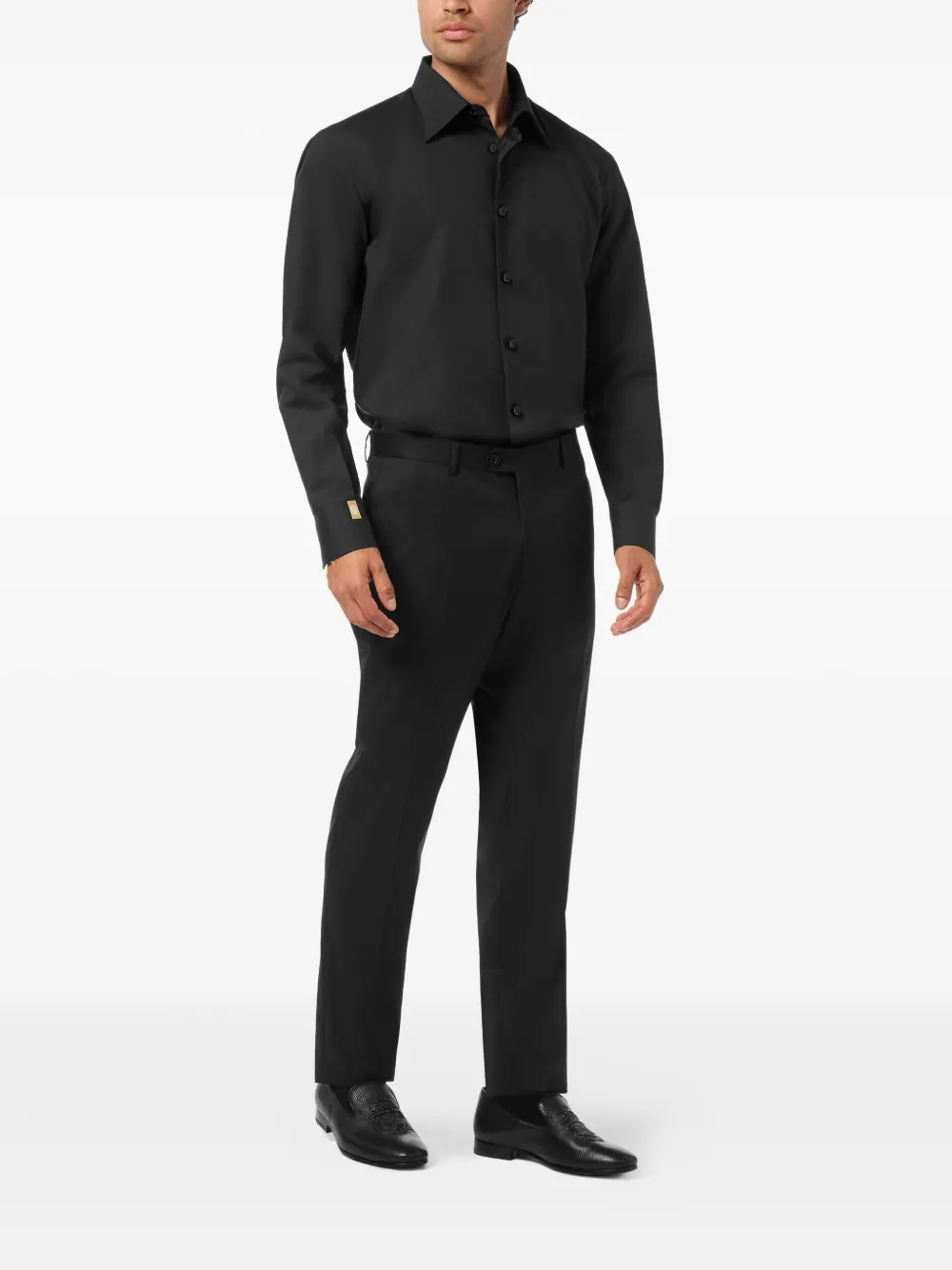 Billionaire Smoking overhemd - Zwart