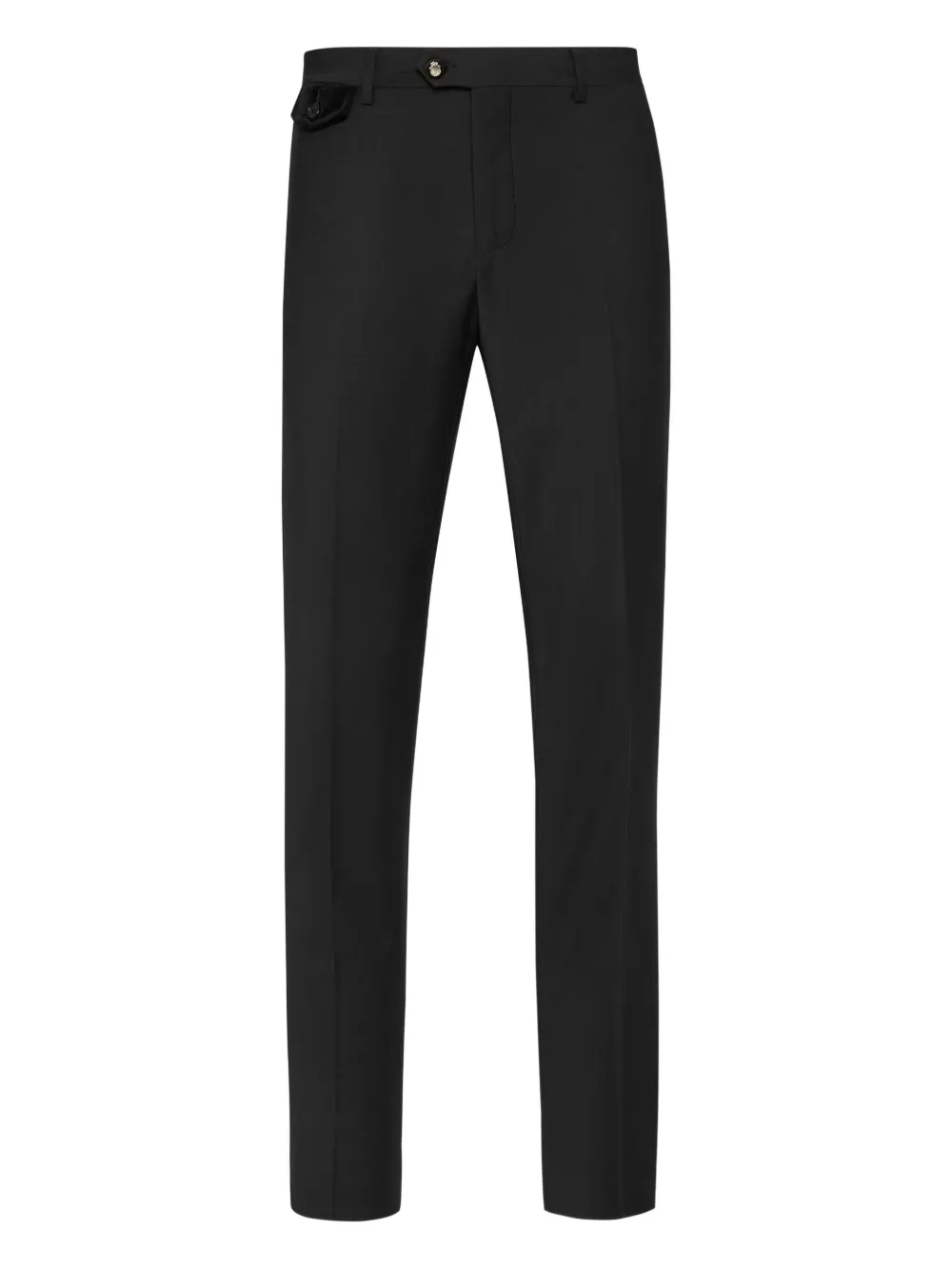 Billionaire Classic Gold velvet-pocket trousers | Black | Image 1
