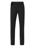 Billionaire Classic Gold velvet-pocket trousers - Black