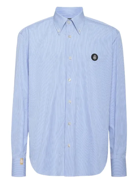 Billionaire striped cotton shirt