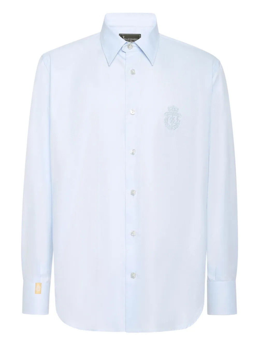 Billionaire cotton shirt Blauw
