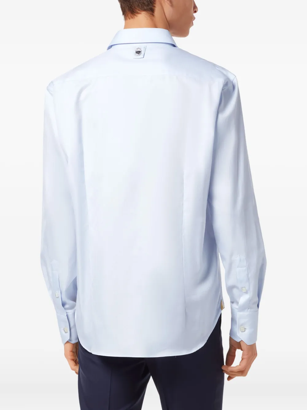 Billionaire cotton shirt Blauw