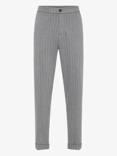 Billionaire pinstripe-pattern trousers