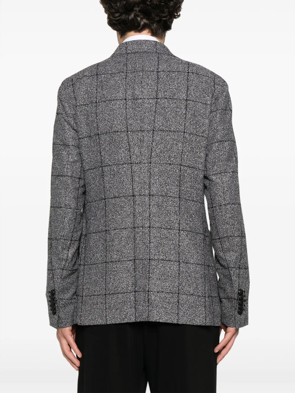 Tagliatore Blazer met enkele rij knopen Grijs