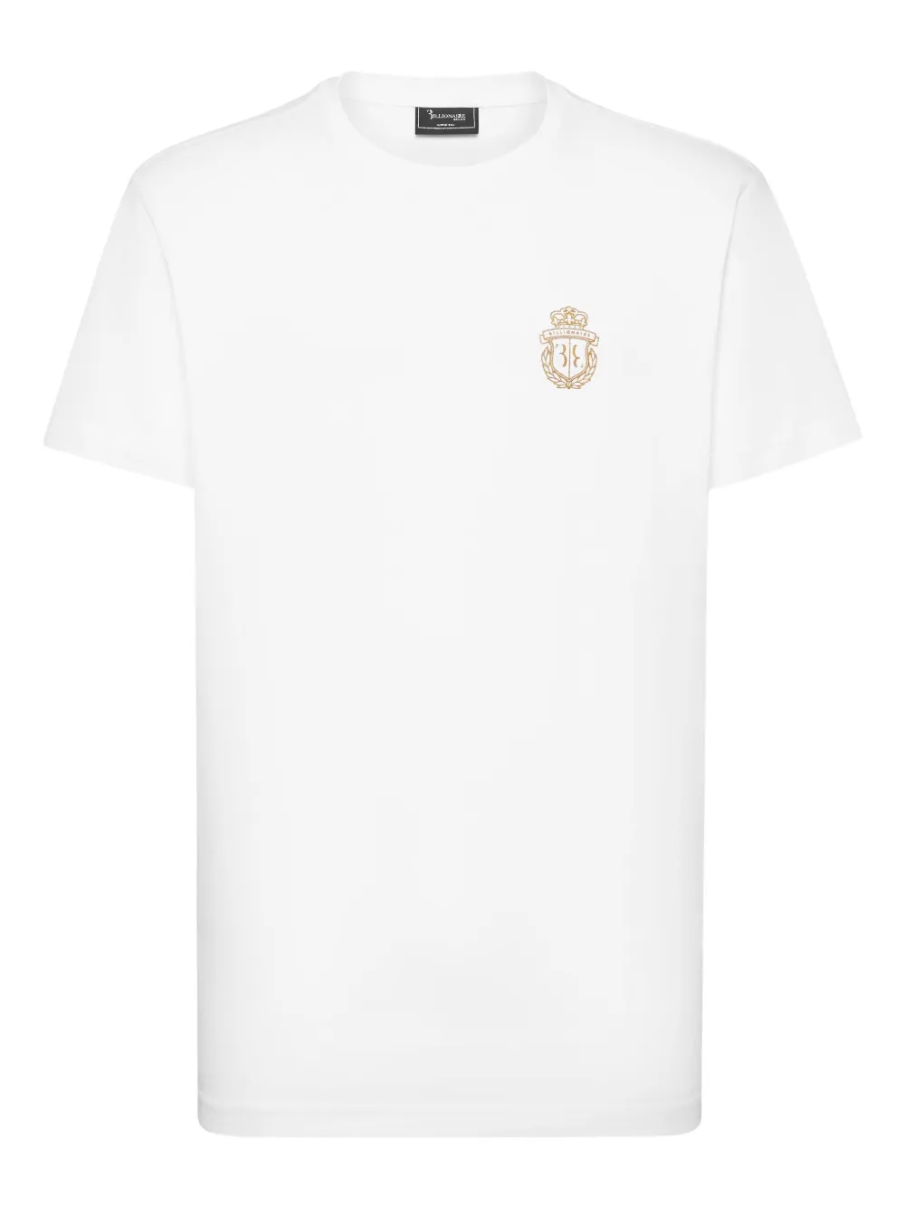Billionaire Crest round-neck T-shirt | White | Image 1