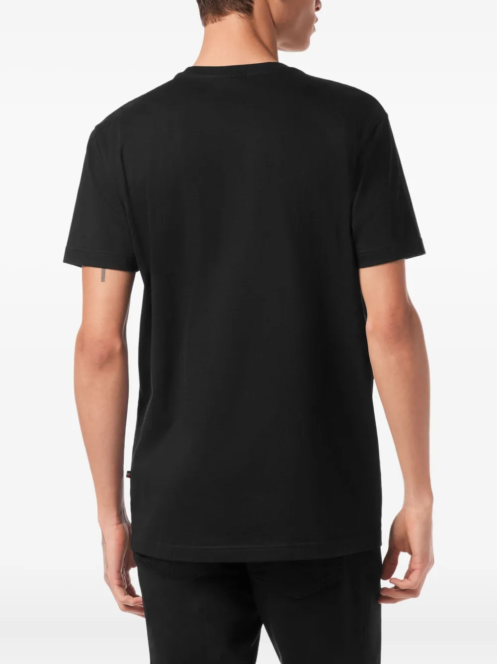 Billionaire Crest T-shirt met ronde hals - Zwart