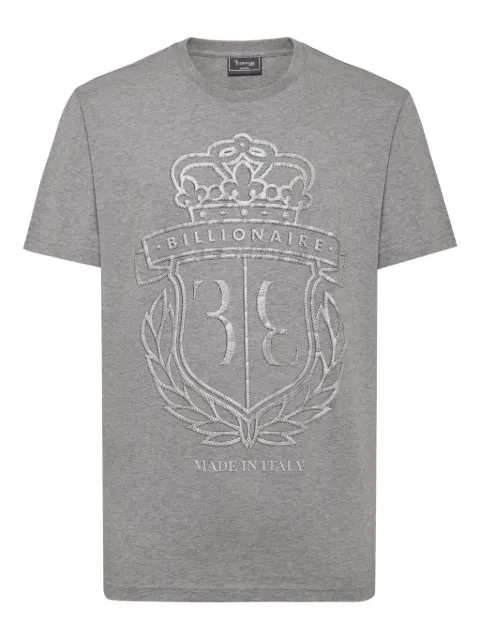 Billionaire Crest round-neck T-shirt