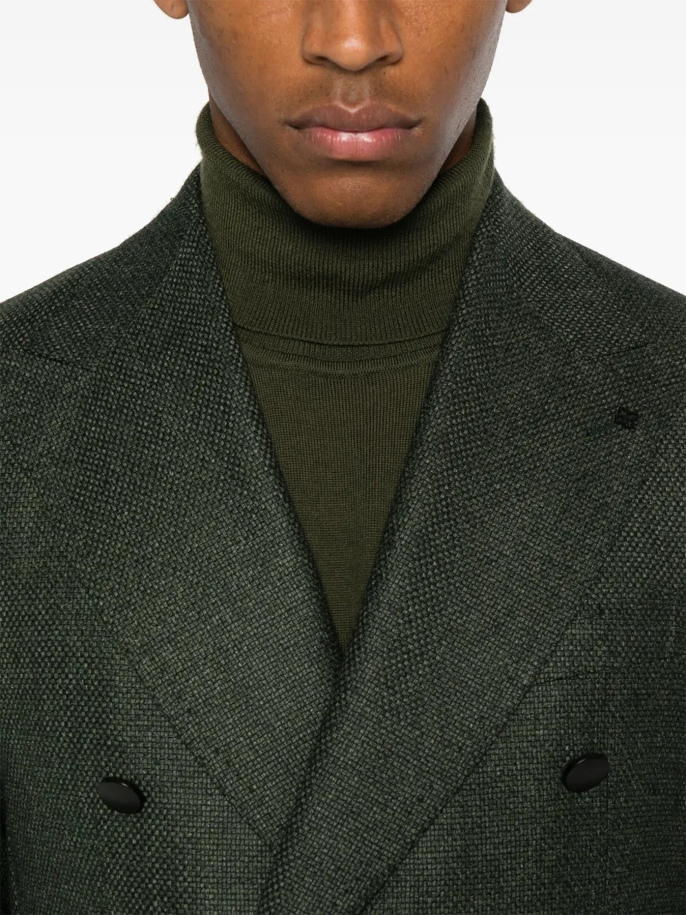 Tagliatore Blazer met dubbele rij knopen Groen