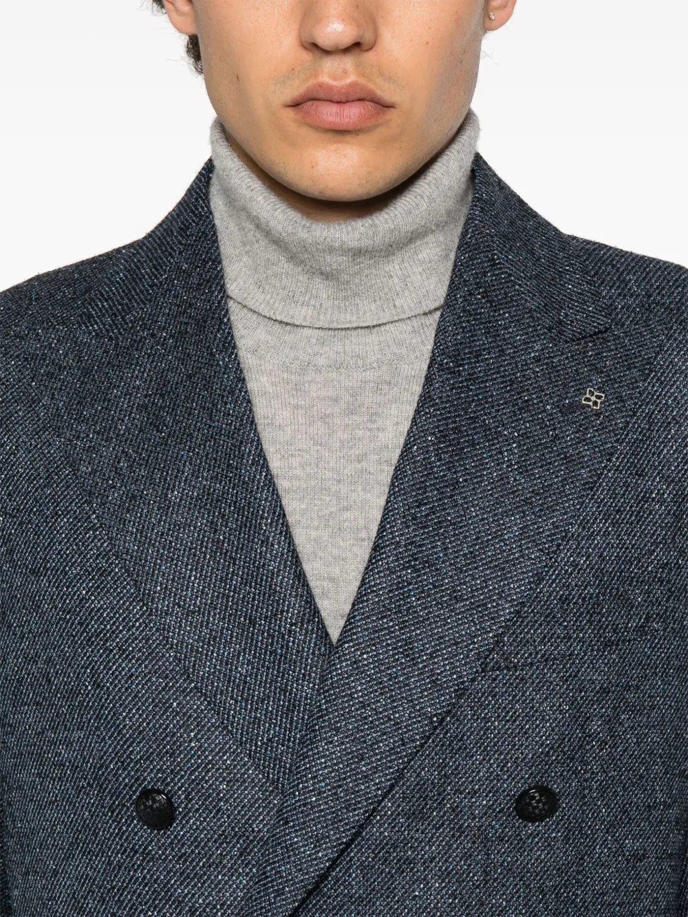Shop Tagliatore Double-breasted Blazer