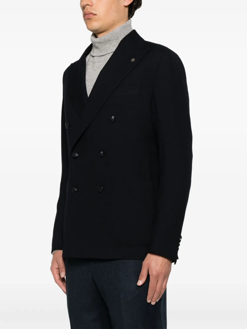 Shop Tagliatore Double-breasted Blazer