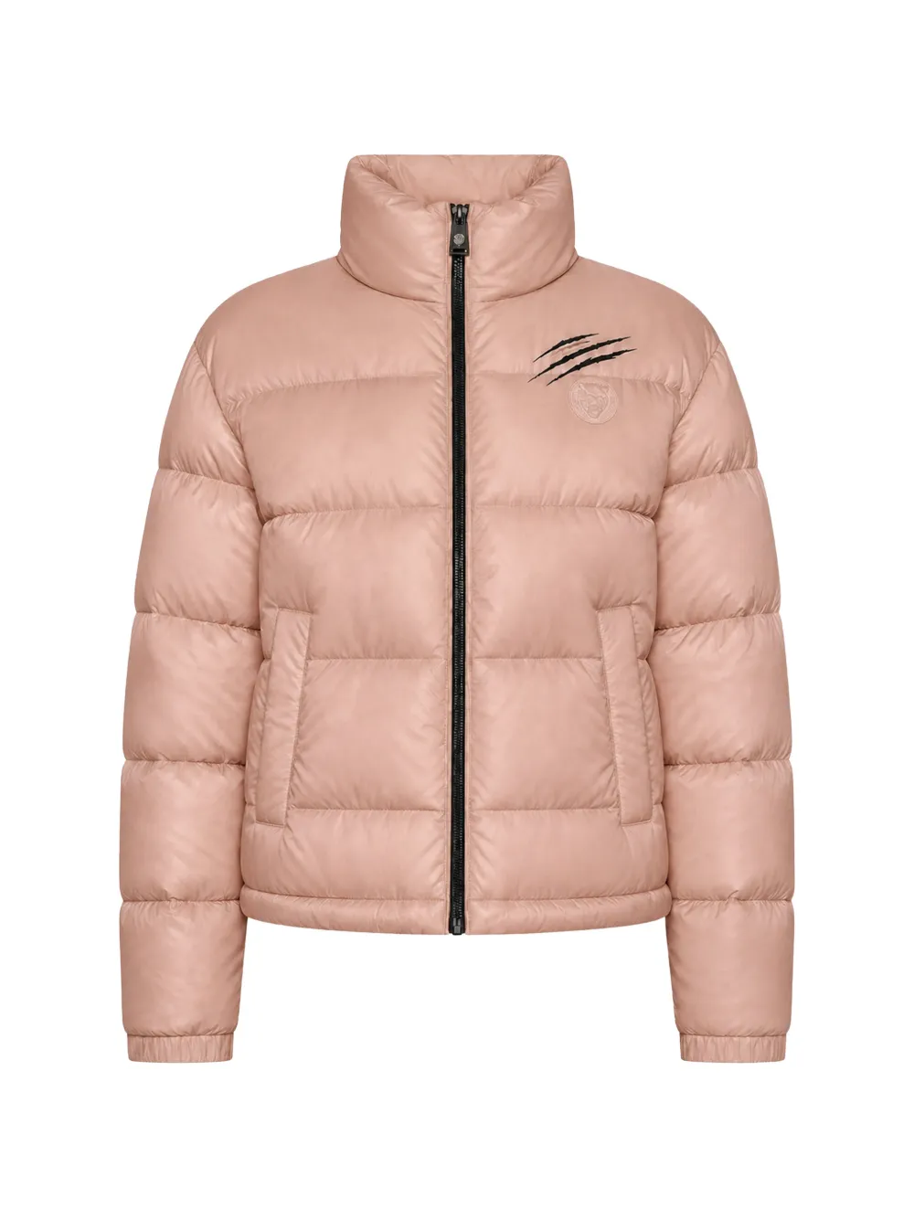 Plein Sport Helsinki logo-patch puffer jacket