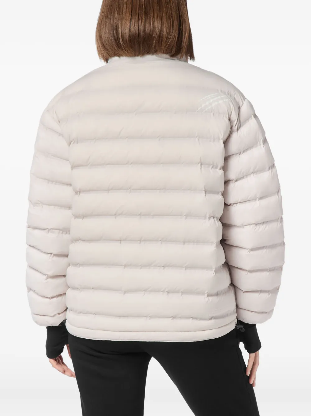 Plein Sport Gewatteerd donsjack Beige