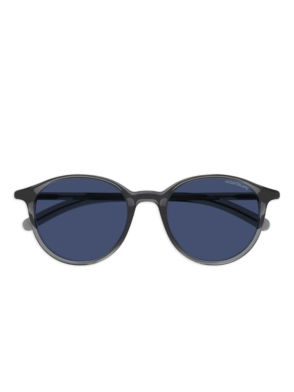 MONT BLANC EYEWEAR Occhiali da sole tondi - Grigio