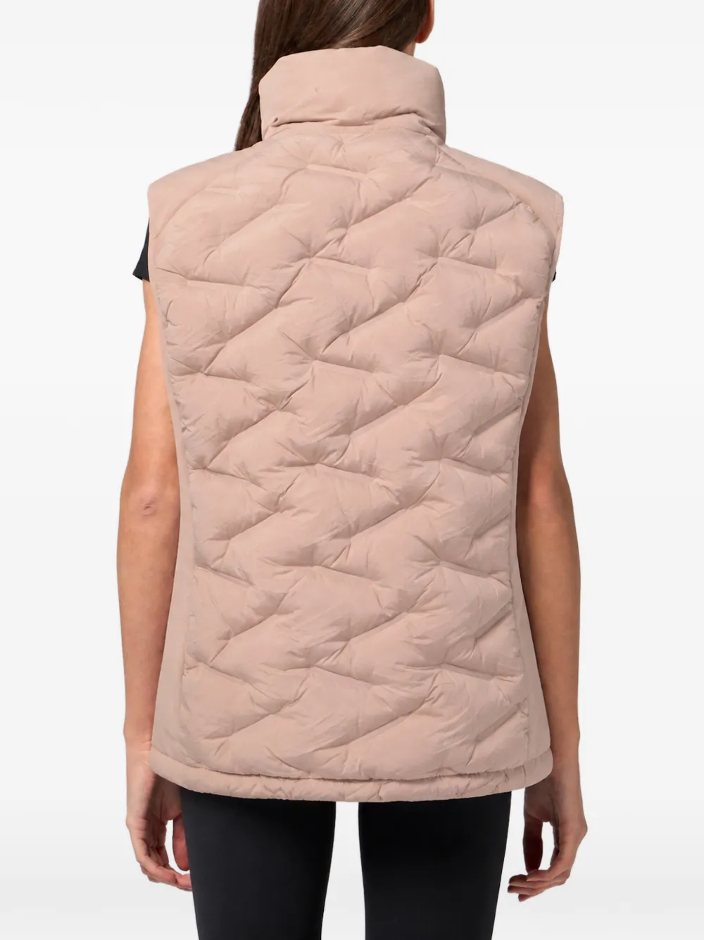 Plein Sport quilted padded gilet Roze