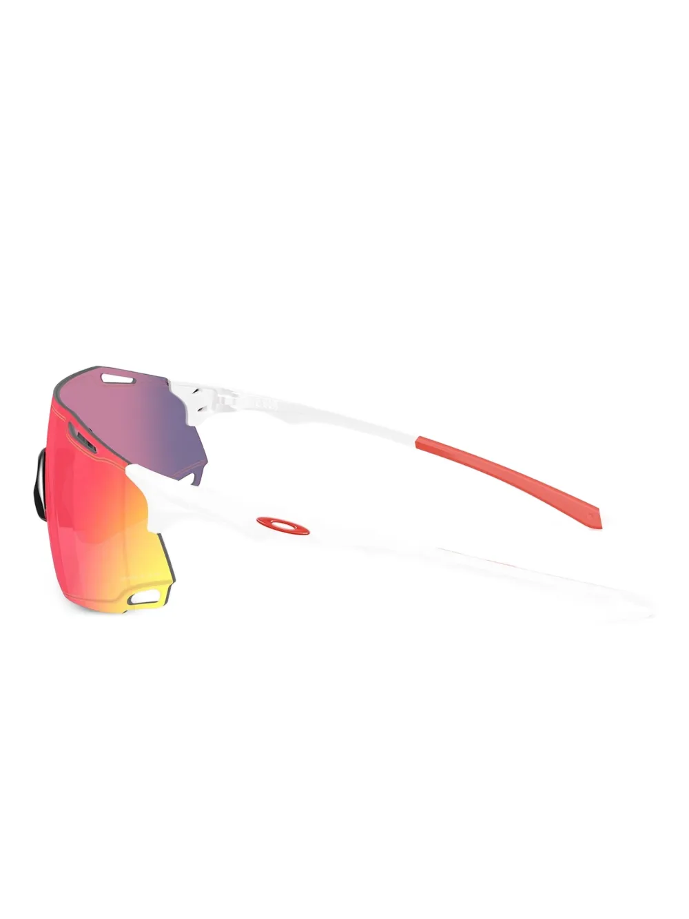 Oakley Zonnebril met geometrisch montuur Wit