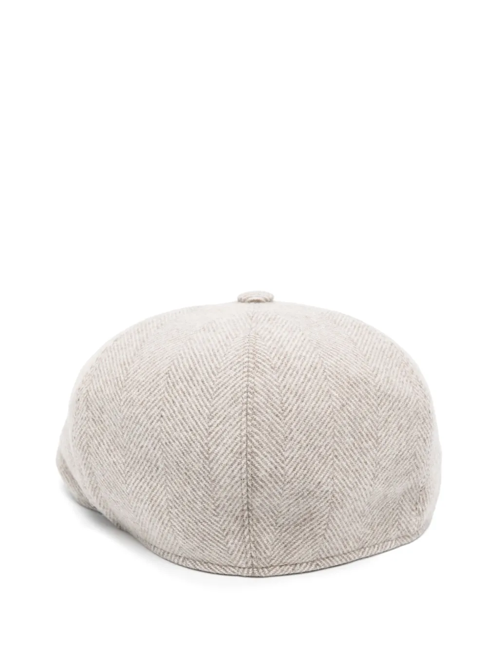 Tagliatore Bakerboy-pet met visgraatpatroon - Beige