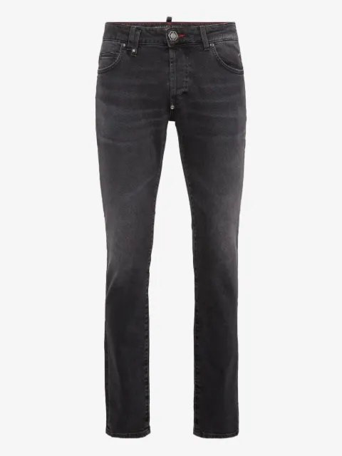 Philipp Plein monogram-skull jeans