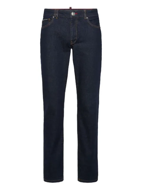 Philipp Plein logo-plaque jeans