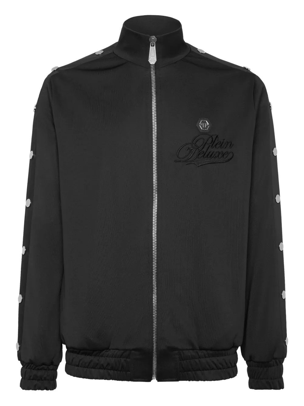 Philipp Plein  button-detail track jacket | Black | Image 1