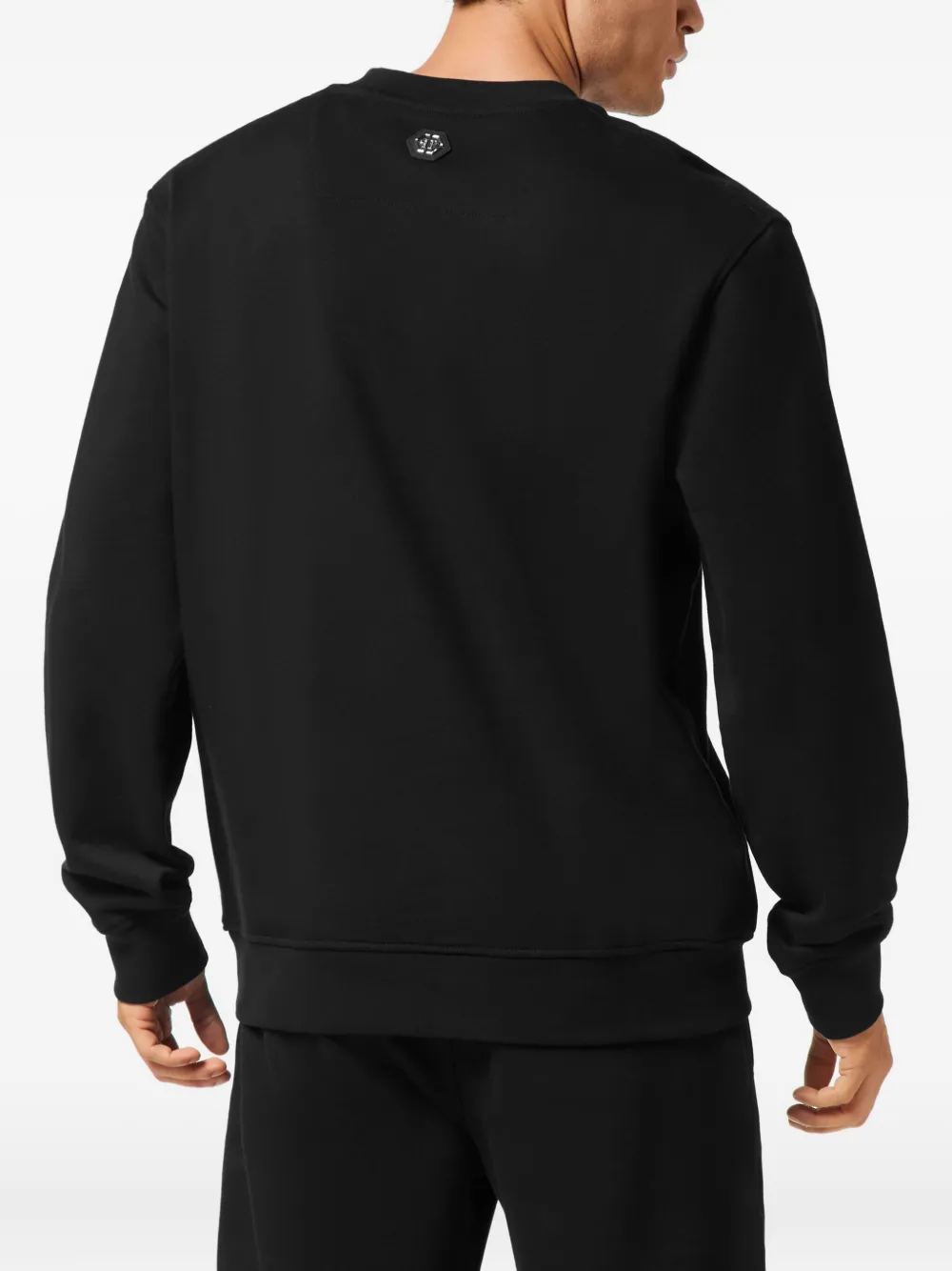 Philipp Plein Sweater met logoprint Zwart
