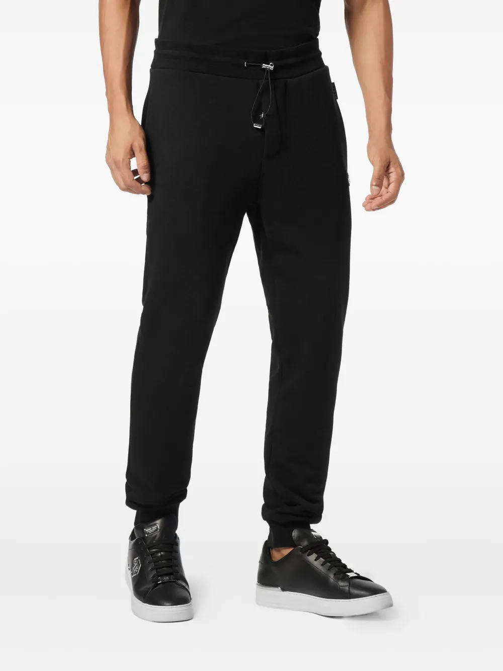 Philipp Plein Trainingsbroek met geborduurd logo - Zwart