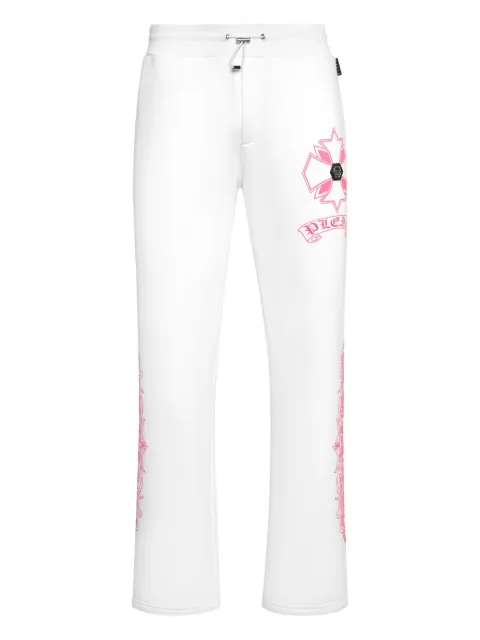 Philipp Plein Puffy Chrome Crest track pants