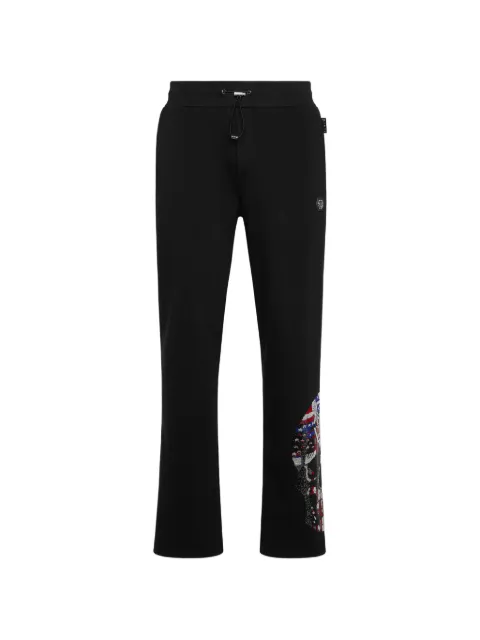 Philipp Plein pants con motivo Skull