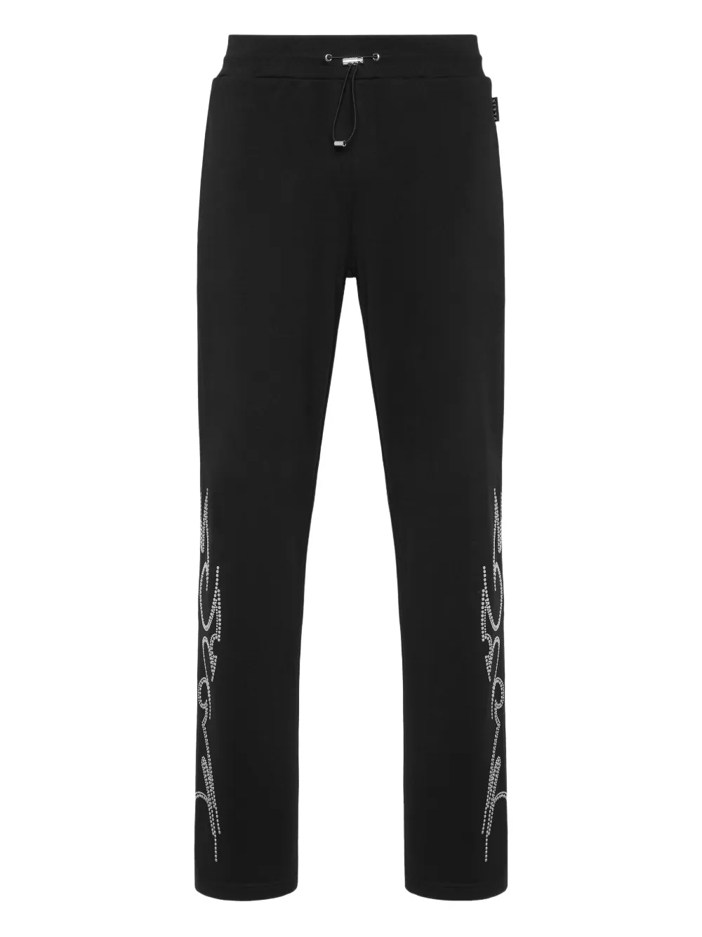 Philipp Plein flame-stud trousers | Black | Image 1