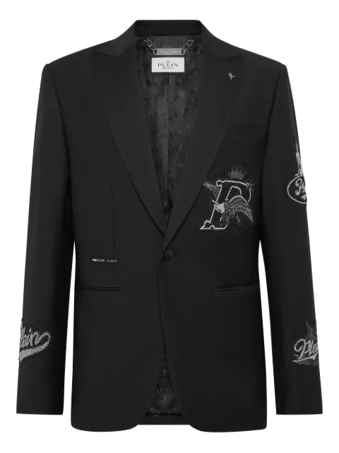 Philipp Plein embroidered blazer